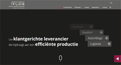 Desktop Screenshot of flos.nl